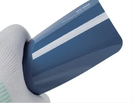 Muestra de película Gloss China Blue, código TPU-6008