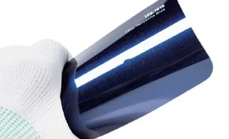 Muestra de película Tanzanite Blue, código TPU-7010