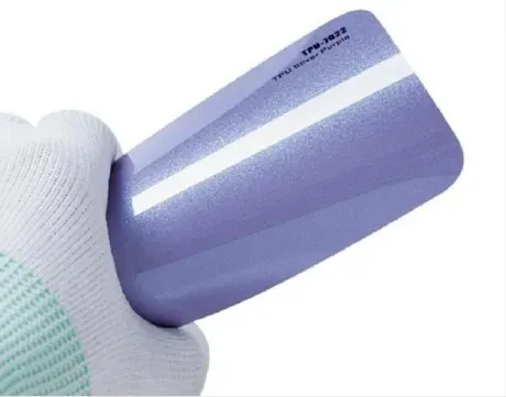 Muestra de película Silver Purple, código TPU-7022