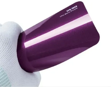 Muestra de película Berry Purple, código TPU-7023