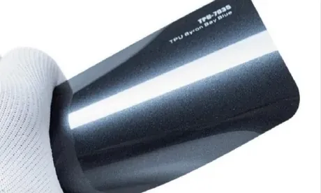 Muestra de película Gyron Bay Blue, código TPU-7035