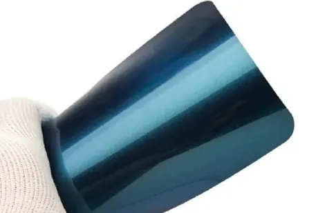 Muestra de película Aurora Shadow Blue, código TPU-7052
