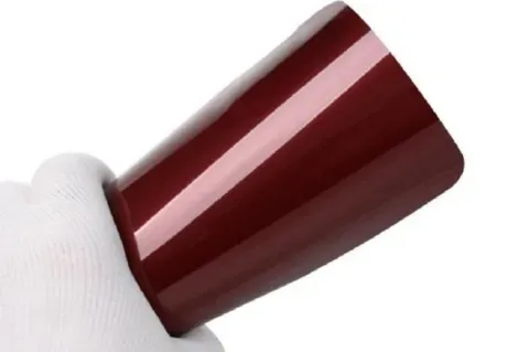 Muestra de película Liquid Lucky Red, código TPU-8238