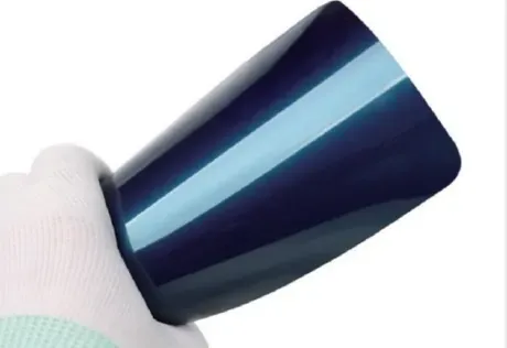 Muestra de película Liquid Interstellar Blue, código TPU-8239