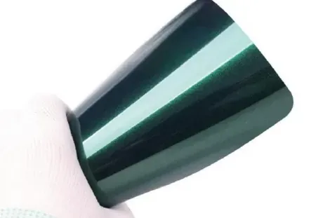 Muestra de película Racing Green, código TPU-8258